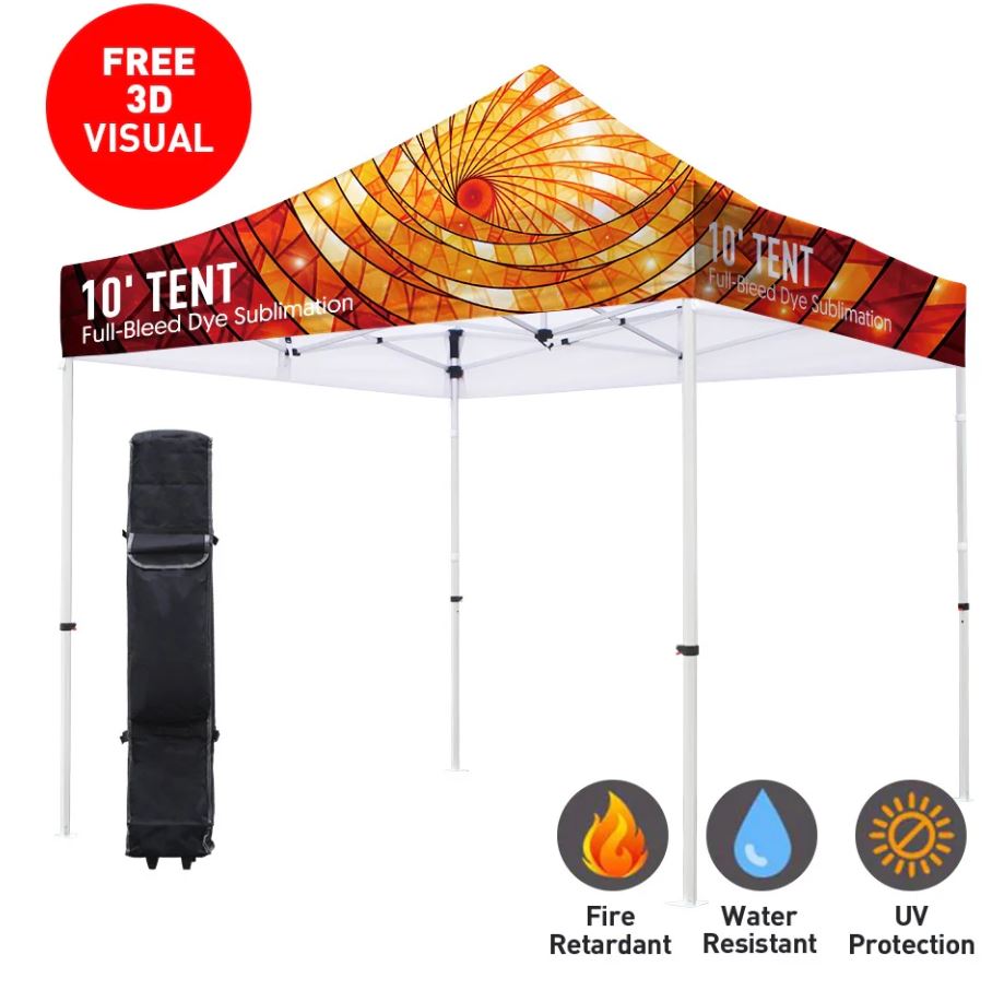 10'x10' Custom Canopy Tent