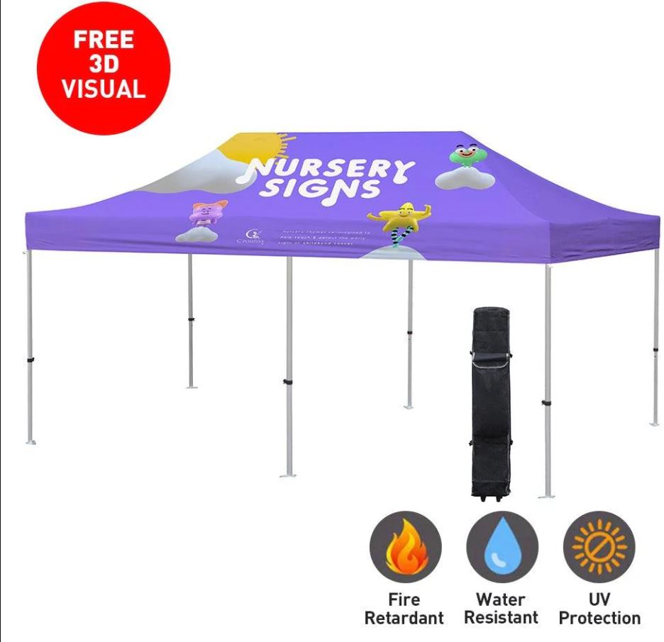 10'x20' Custom Canopy Tent