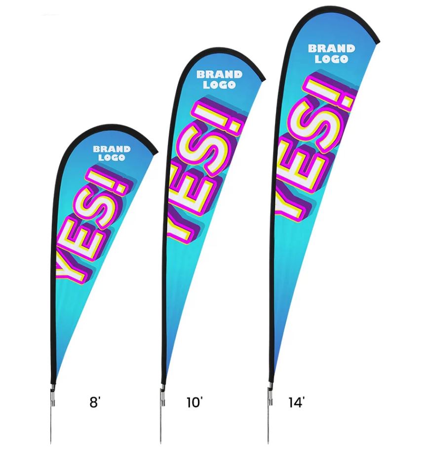 Custom Tear Drop Flag