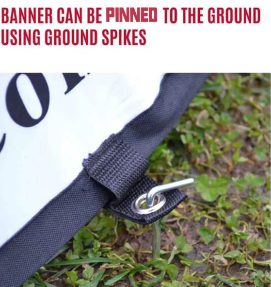 Horizontal Pop Out Banner